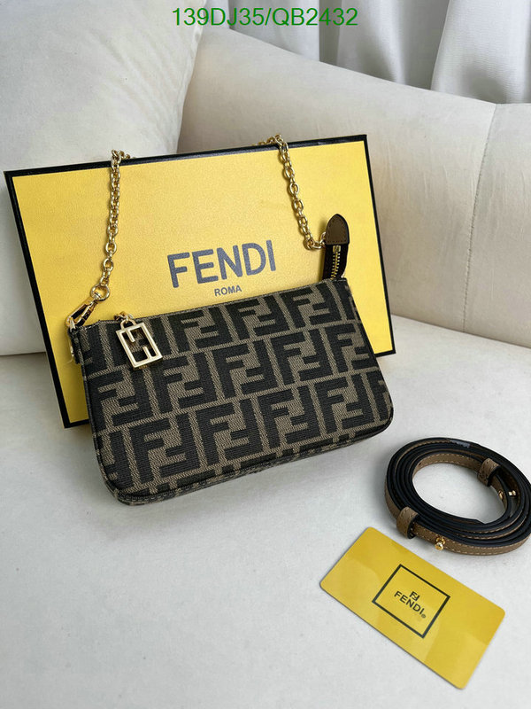 Fendi Bag-(Mirror)-Diagonal- Code: QB2432 $: 139USD