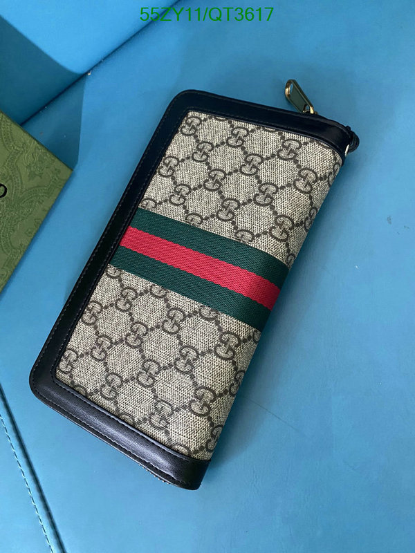 Gucci Bag-(4A)-Wallet- Code: QT3617 $: 55USD