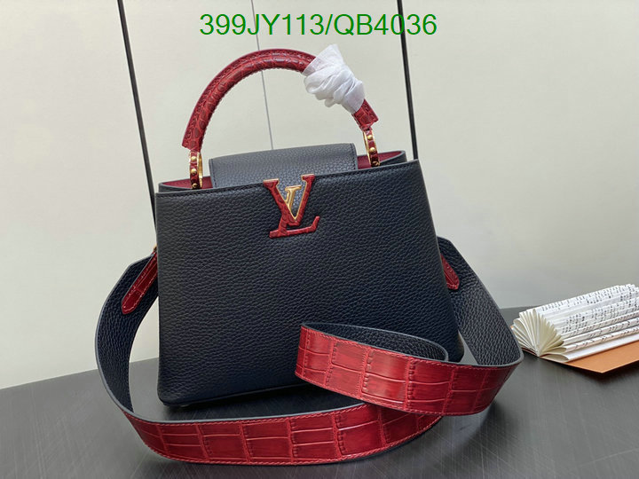 LV Bag-(Mirror)-Handbag- Code: QB4036