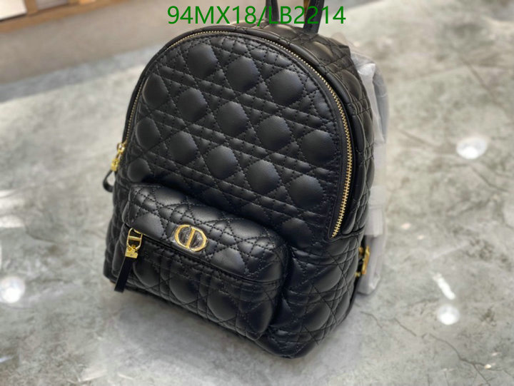 DiorBag-(4A)-Backpack- Code: LB2214 $: 94USD