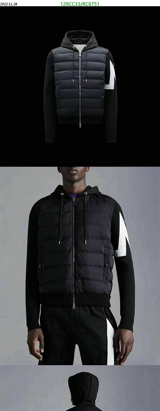 Down jacket Men-Moncler Code: RC8751 $: 129USD