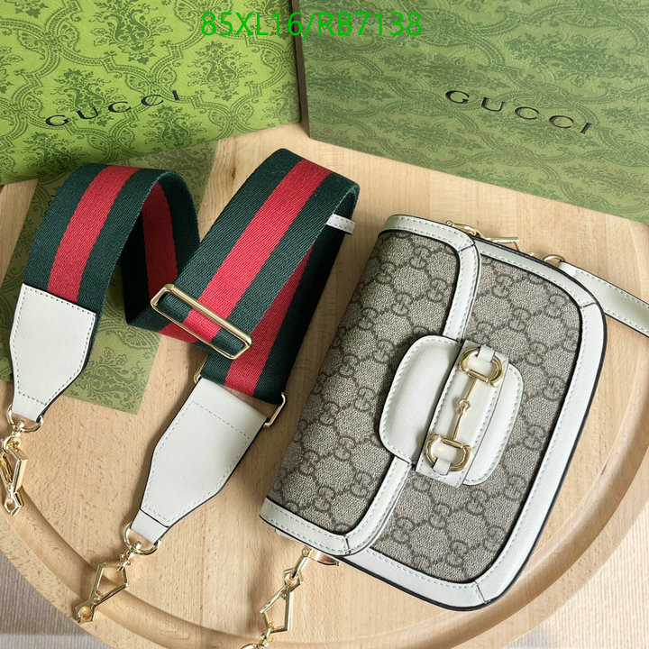 Gucci Bag-(4A)-Horsebit- Code: RB7138 $: 85USD
