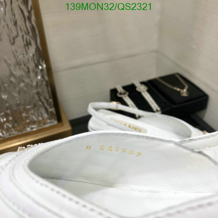 Women Shoes-Chanel Code: QS2321 $: 139USD