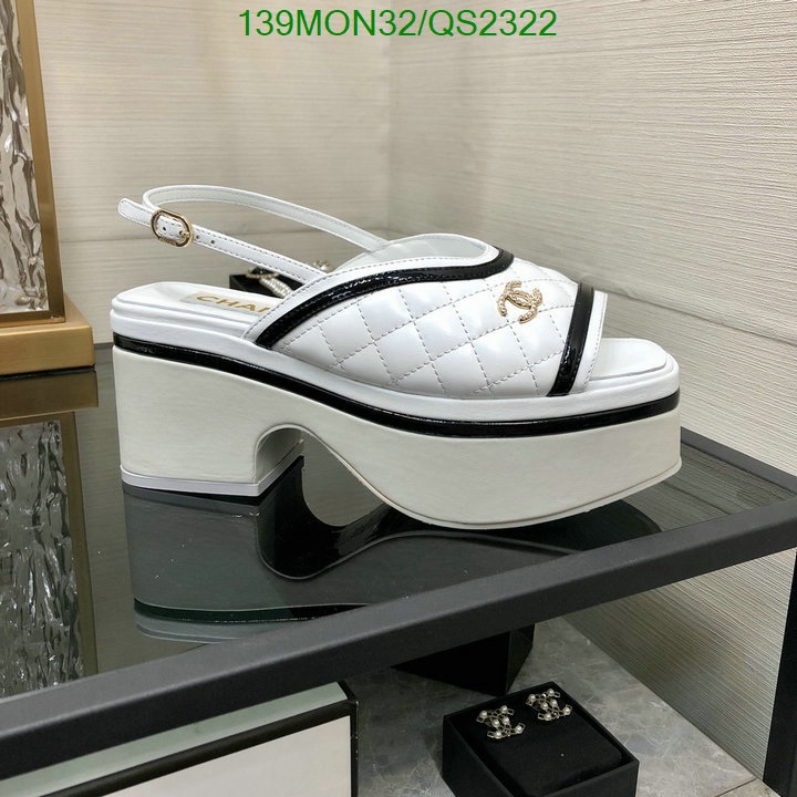 Women Shoes-Chanel Code: QS2322 $: 139USD