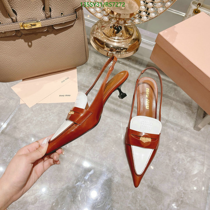 Women Shoes-Miu Miu Code: RS7272 $: 135USD