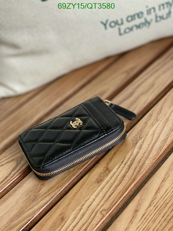 Chanel Bags-(4A)-Wallet- Code: QT3580 $: 69USD