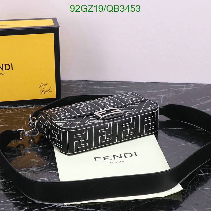 Fendi Bag-(4A)-Baguette- Code: QB3453 $: 92USD