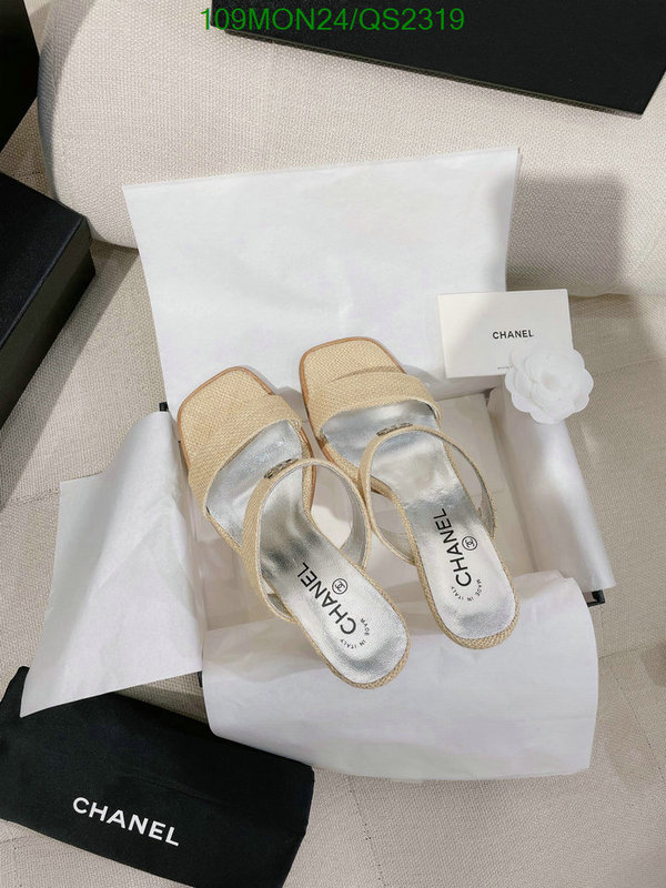 Women Shoes-Chanel Code: QS2319 $: 109USD