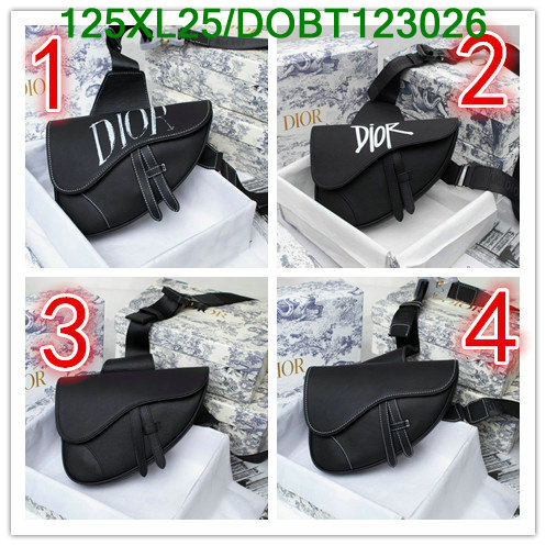 Dior Bags-(4A)-Saddle- Code: DOBT123026 $: 125USD