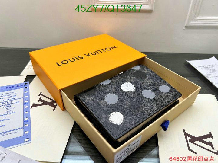 LV Bag-(4A)-Wallet- Code: QT3647 $: 45USD