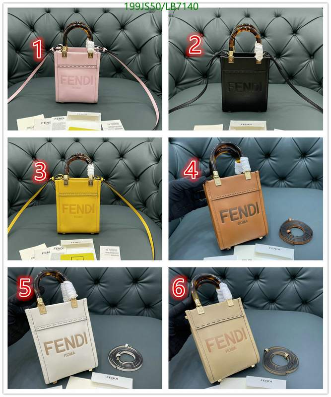 Fendi Bag-(Mirror)-Sunshine- Code: LB7140 $: 199USD