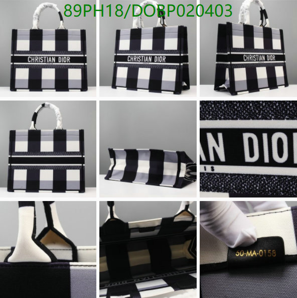 DiorBag-(4A)-Book Tote- Code: DOBP020403 $: 89USD