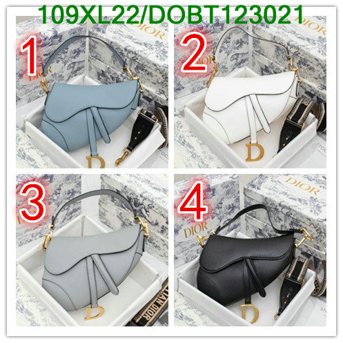 Dior Bags-(4A)-Saddle- Code: DOBT123021 $: 109USD