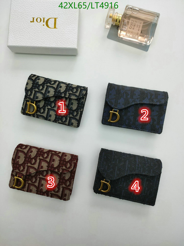 Dior Bag-(4A)-Wallet- Code: LT4916 $: 42USD