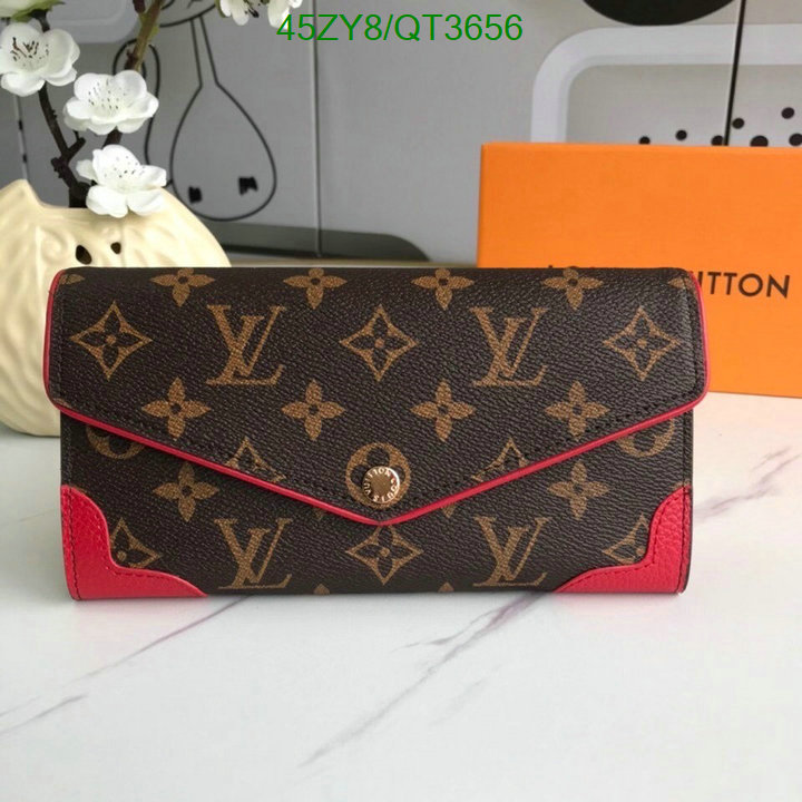 LV Bag-(4A)-Wallet- Code: QT3656 $: 45USD