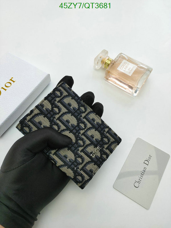 Dior Bag-(4A)-Wallet- Code: QT3681 $: 45USD