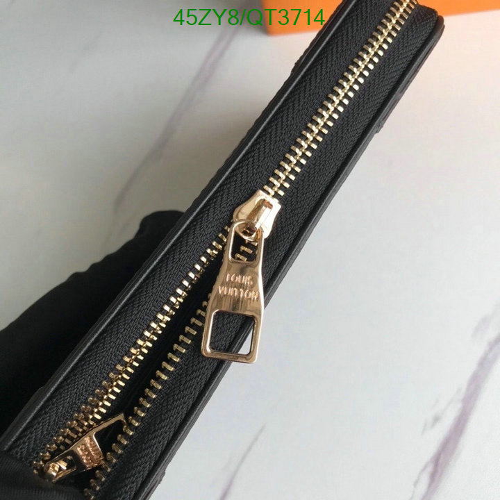 LV Bag-(4A)-Wallet- Code: QT3714 $: 45USD