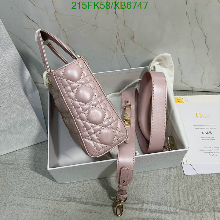 Dior Bag-(Mirror)-Lady- Code: XB6747 $: 215USD