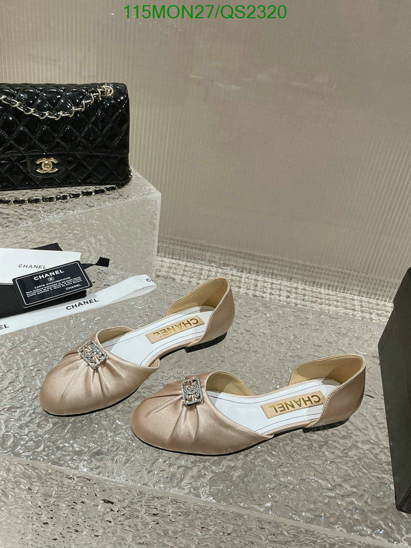 Women Shoes-Chanel Code: QS2320 $: 115USD