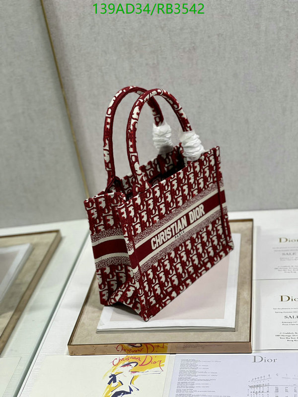 Dior Bag-(Mirror)-Book Tote- Code: RB3542 $: 139USD