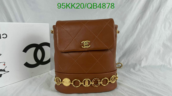 Chanel Bags-(4A)-Backpack- Code: QB4878 $: 95USD