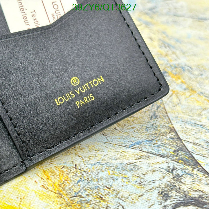 LV Bag-(4A)-Wallet- Code: QT3627 $: 39USD