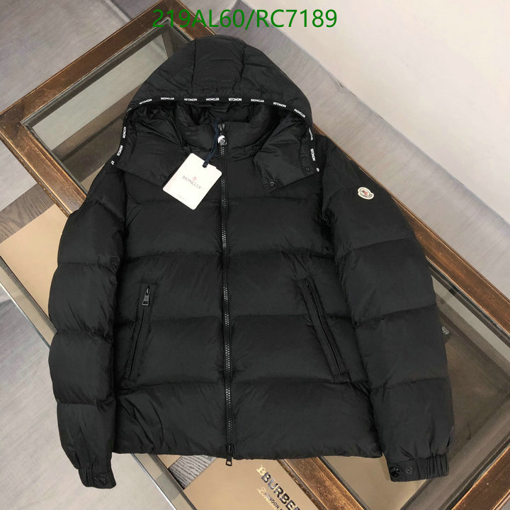 Down jacket Men-Moncler Code: RC7189 $: 219USD