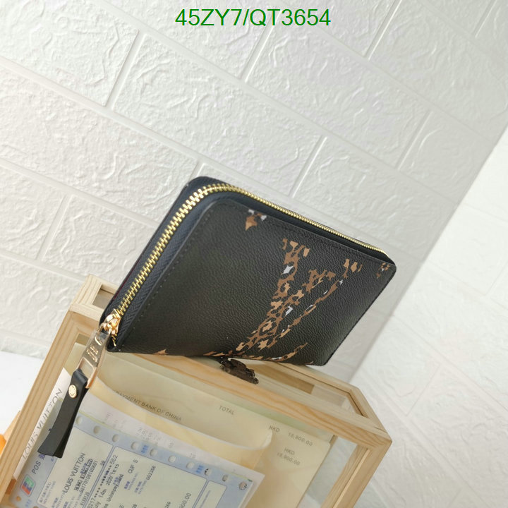 LV Bag-(4A)-Wallet- Code: QT3654 $: 45USD