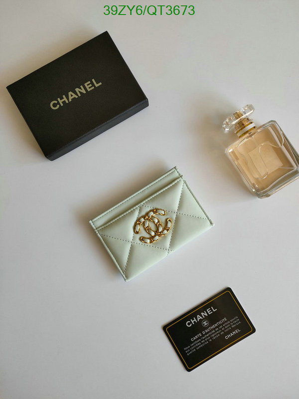 Chanel Bags-(4A)-Wallet- Code: QT3673 $: 39USD