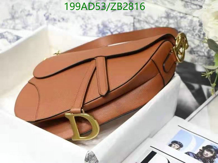 DiorBag-(Mirror)-Saddle- Code: ZB2816 $: 199USD