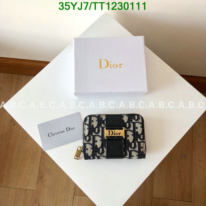 Dior Bags-(4A)-Wallet- Code: TT1230111 $: 35USD