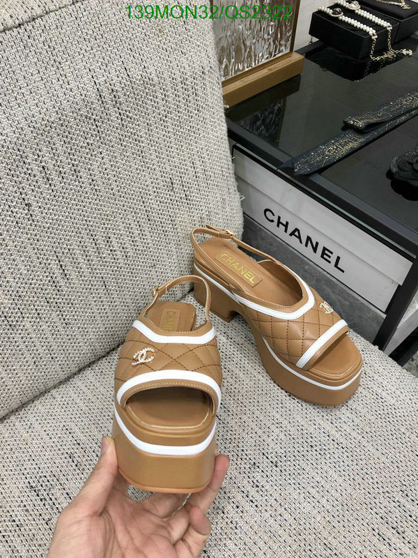 Women Shoes-Chanel Code: QS2322 $: 139USD