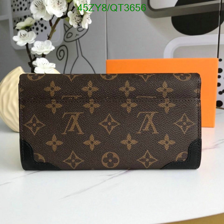 LV Bag-(4A)-Wallet- Code: QT3656 $: 45USD