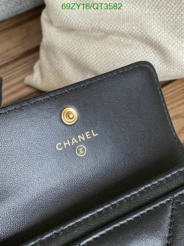 Chanel Bags-(4A)-Wallet- Code: QT3582 $: 69USD