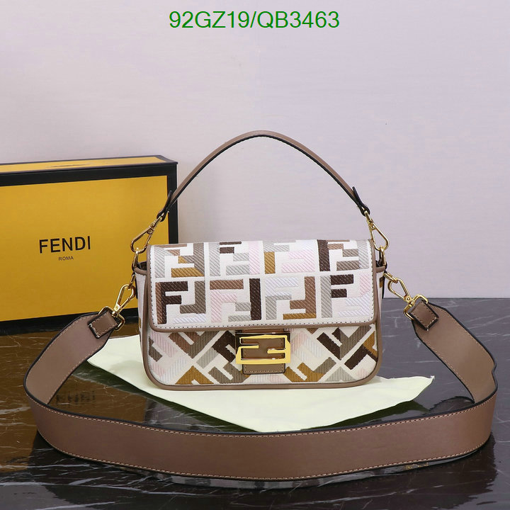 Fendi Bag-(4A)-Baguette- Code: QB3463 $: 92USD