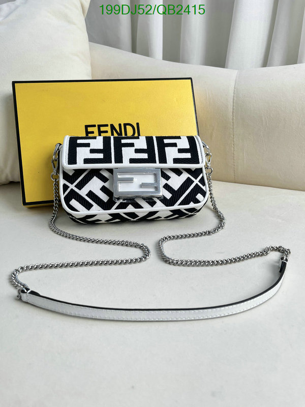 Fendi Bag-(Mirror)-Baguette- Code: QB2415 $: 199USD