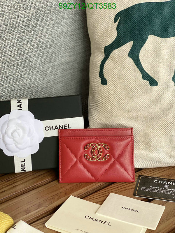 Chanel Bags-(4A)-Wallet- Code: QT3583 $: 59USD