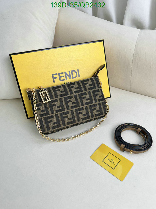 Fendi Bag-(Mirror)-Diagonal- Code: QB2432 $: 139USD