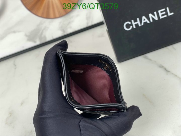 Chanel Bags-(4A)-Wallet- Code: QT3579 $: 39USD