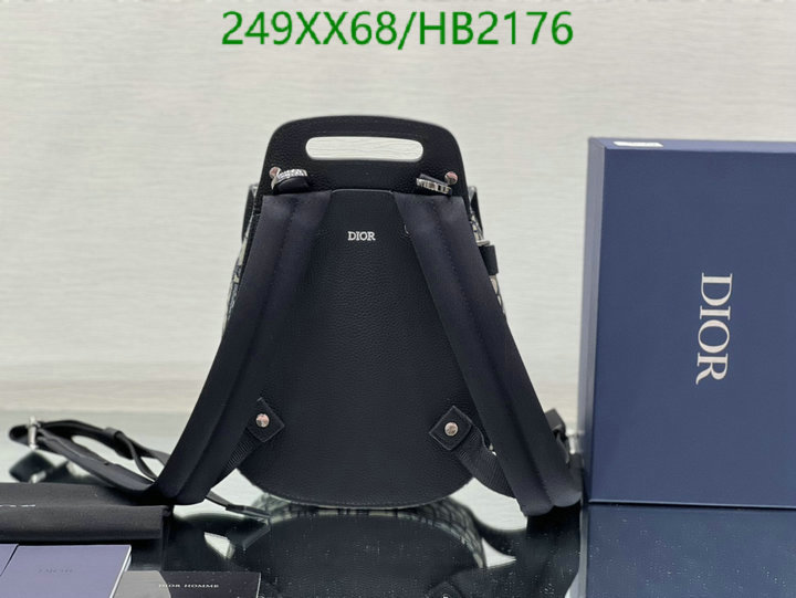 Dior Bag-(Mirror)-Backpack- Code: HB2176 $: 249USD