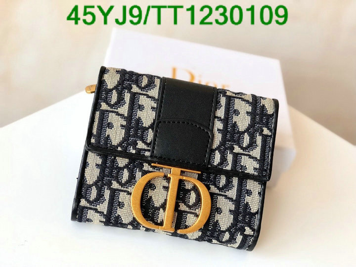 Dior Bag-(4A)-Wallet- Code: TT1230109 $: 45USD