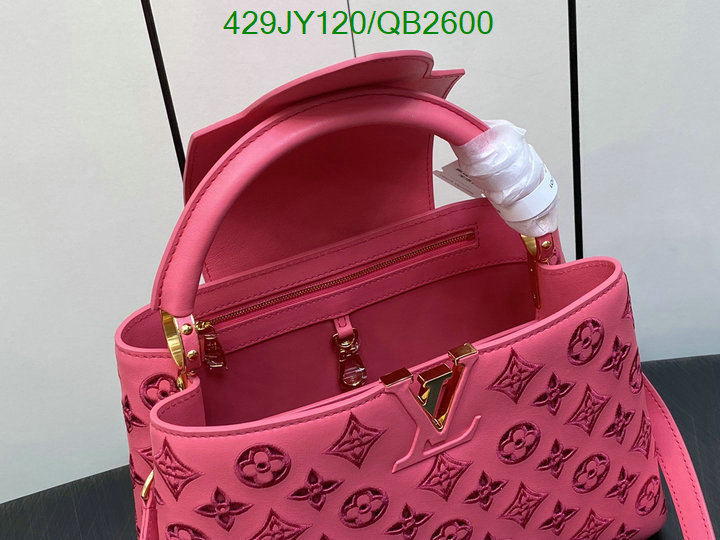 LV Bag-(Mirror)-Handbag- Code: QB2600