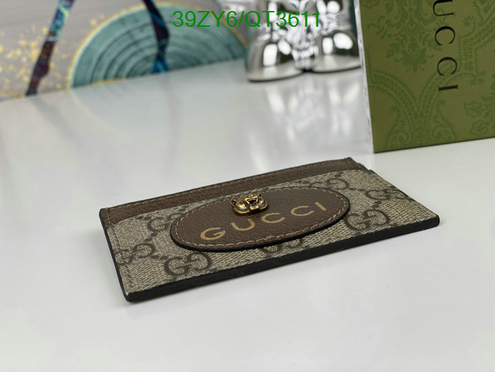 Gucci Bag-(4A)-Wallet- Code: QT3611 $: 39USD