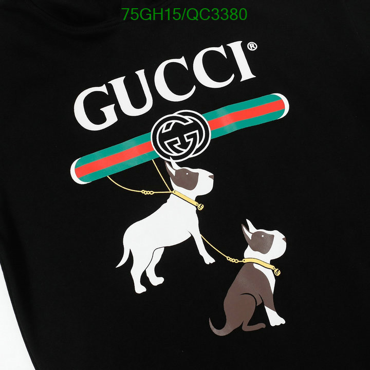 Clothing-Gucci Code: QC3380 $: 75USD