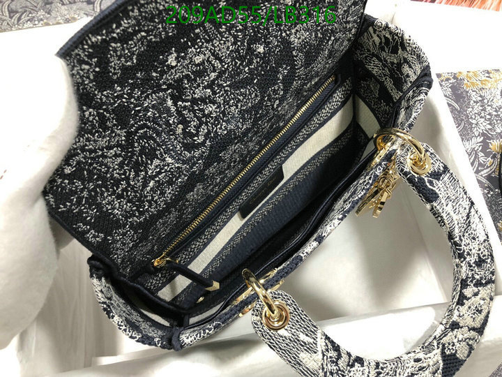 Dior Bag-(Mirror)-Lady- Code: LB316 $: 209USD