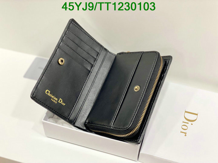 Dior Bags-(4A)-Wallet- Code: TT1230103 $: 45USD