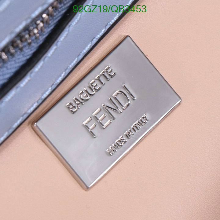 Fendi Bag-(4A)-Baguette- Code: QB3453 $: 92USD