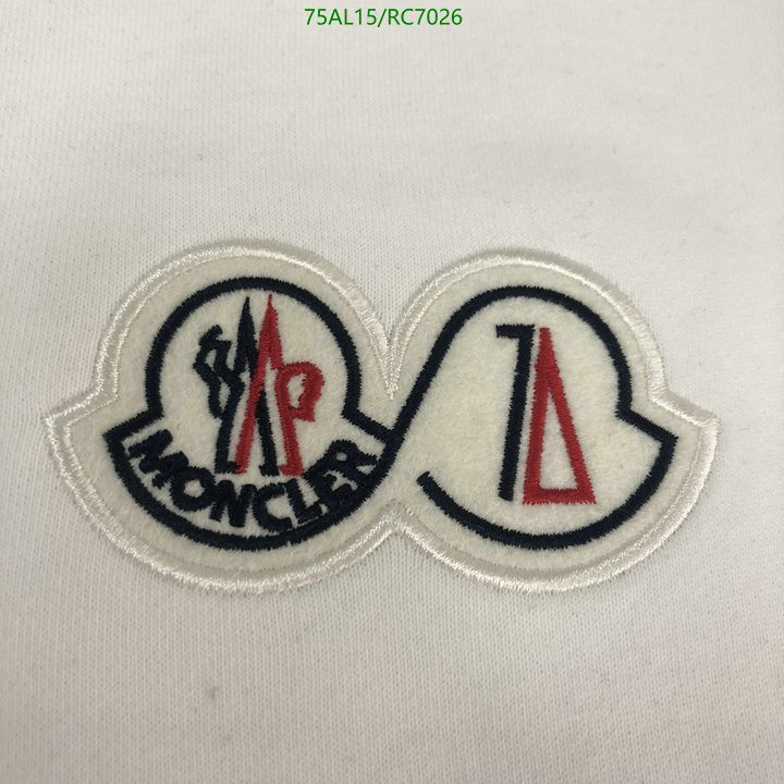 Clothing-Moncler Code: RC7026 $: 75USD