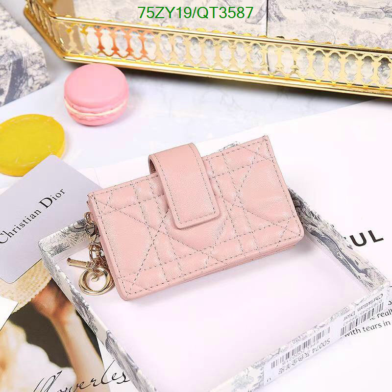 Dior Bag-(4A)-Wallet- Code: QT3587 $: 75USD