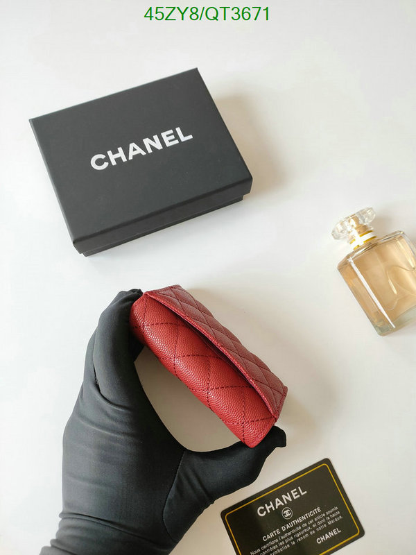 Chanel Bags-(4A)-Wallet- Code: QT3671 $: 45USD